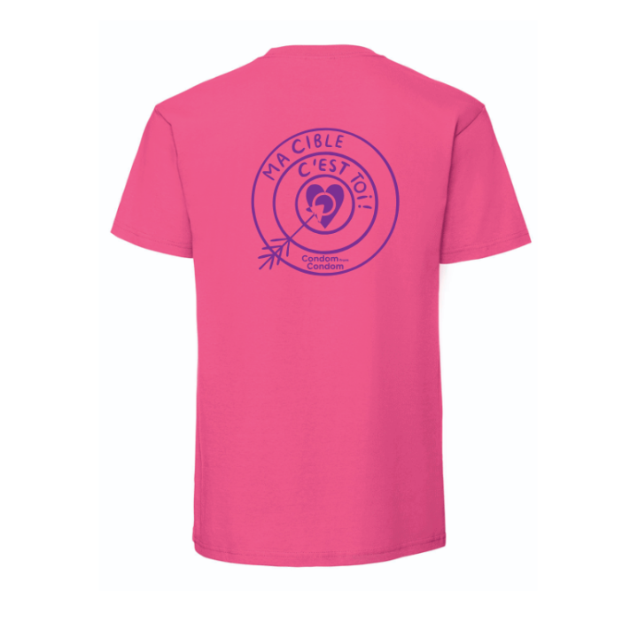 Tee-shirt Ma cible c'est toi!